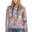 WL255 Damen Kapuzensweatshirt mit stylischer Batikmusterung - Cipo and Baxx - Damen langarm - Damen Sweatshirt -