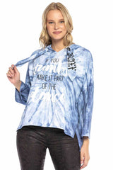 WL263 Damen Kapuzensweatshirt im lässigen Oversize-Look - Cipo and Baxx - Damen langarm - Damen Sweatshirt -