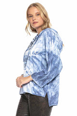 WL263 Damen Kapuzensweatshirt im lässigen Oversize-Look - Cipo and Baxx - Damen langarm - Damen Sweatshirt -