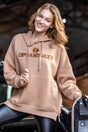 WL334 Damen Kapuzensweatshirt mit trendiger Markenstickerei - Cipo and Baxx - Damen Sweatshirt - -