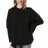 WP219 Damen Kapuzensweatshirt mit modischen Spitzeneinsätzen - Cipo and Baxx - Damen Pullover - Letzte Chance! -